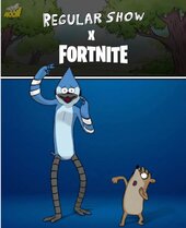 Rigby de un show mas de Fornite o Rigby from Regular Show in Fortnite